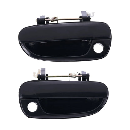 Set of 2 Outer Door Handles for Hyundai Accent LC (2000–2006) Black