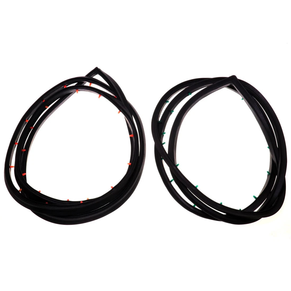 Set of 2 Door Weatherstrip Seals for Toyota Corolla Sedan (1978–1983)