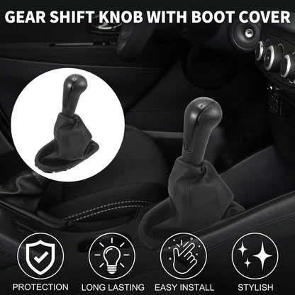 5 Speed Manual Gear Shift Knob & Cover for Chevrolet Spark (2011-2016)