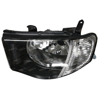 Clear Headlights Pair for Mitsubishi Triton MN (2009–2015)
