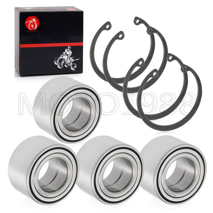 Set of 4 Wheel Bearings for Arctic Cat 650 4x4 (2005–2012)