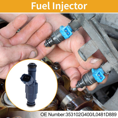 1 Pcs Fuel Injector No. 353102G400/L0481D889 for Hyundai Sonata (2008–2013)