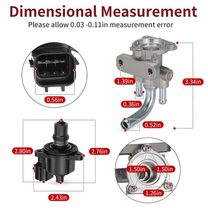 Idle Air Control Sensor Valve Kit for Polaris Sportsman XP 850 (2012–2014)