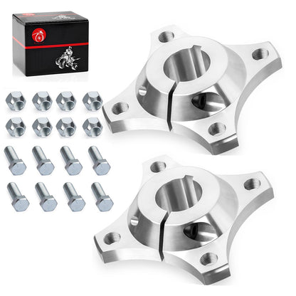 Set of 2 Rear 1-1/4" Aluminum Wheel Hubs for Go Kart Off Road