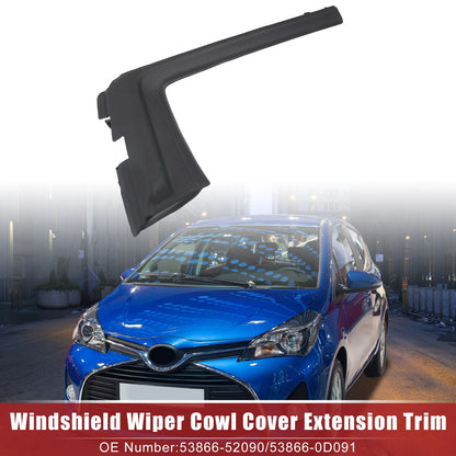 Front Right Windshield Wiper Cowl Panel for Toyota Yaris (2012–2014) No. 53866-52090