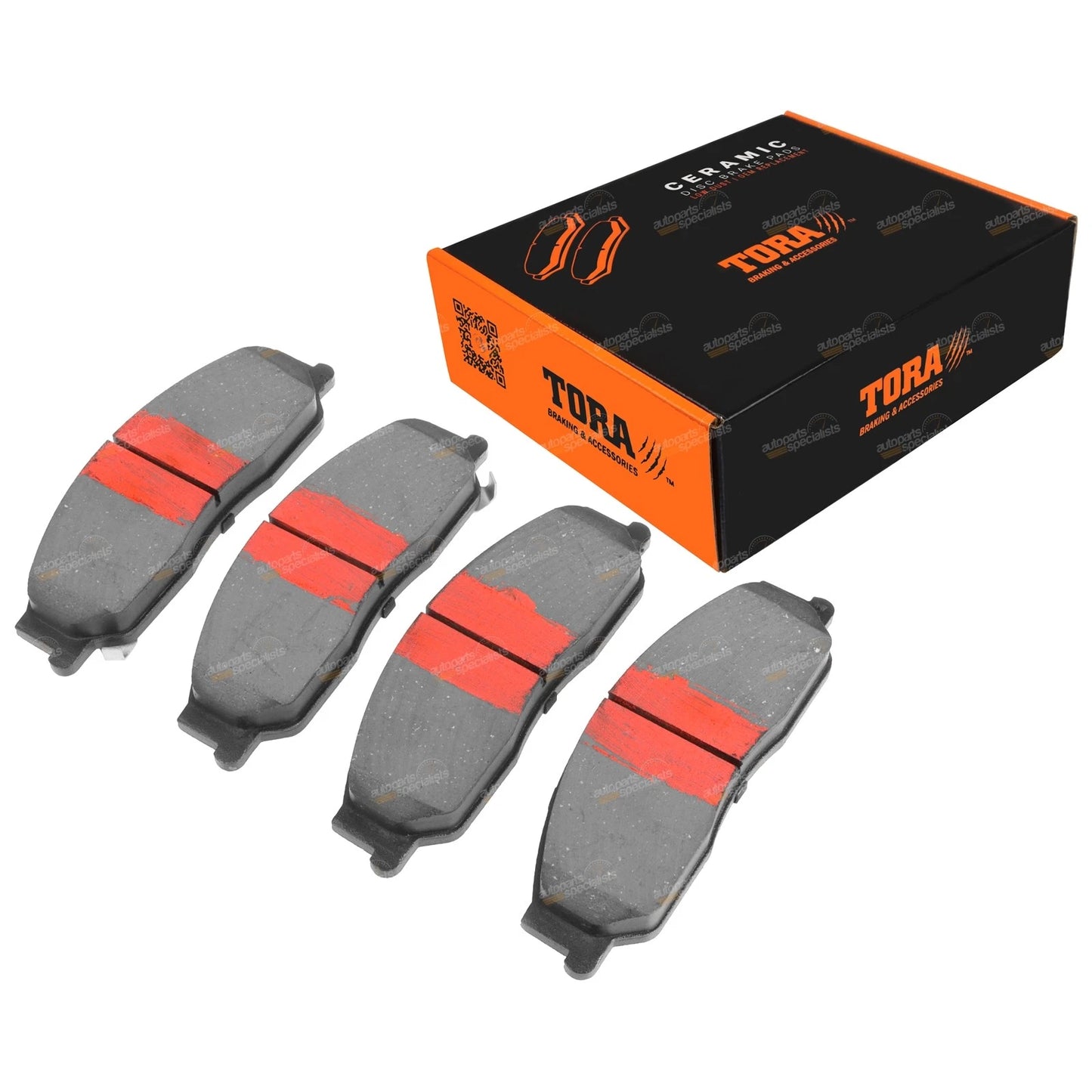 Set of 4 Front Disc Brake Pads for Toyota Avalon (2003–2005)