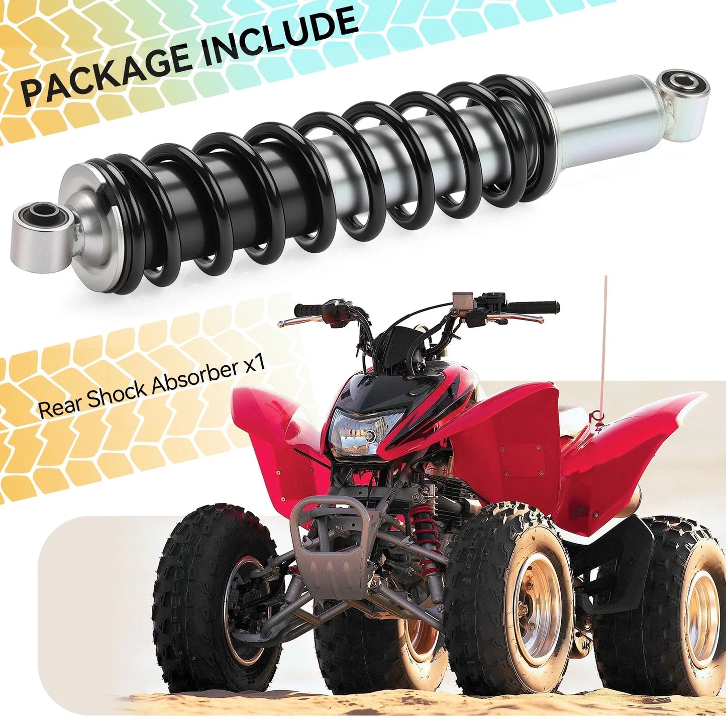 Rear Shock Absorber for HONDA Sportrax 250 TRX250EX (2001–2008)