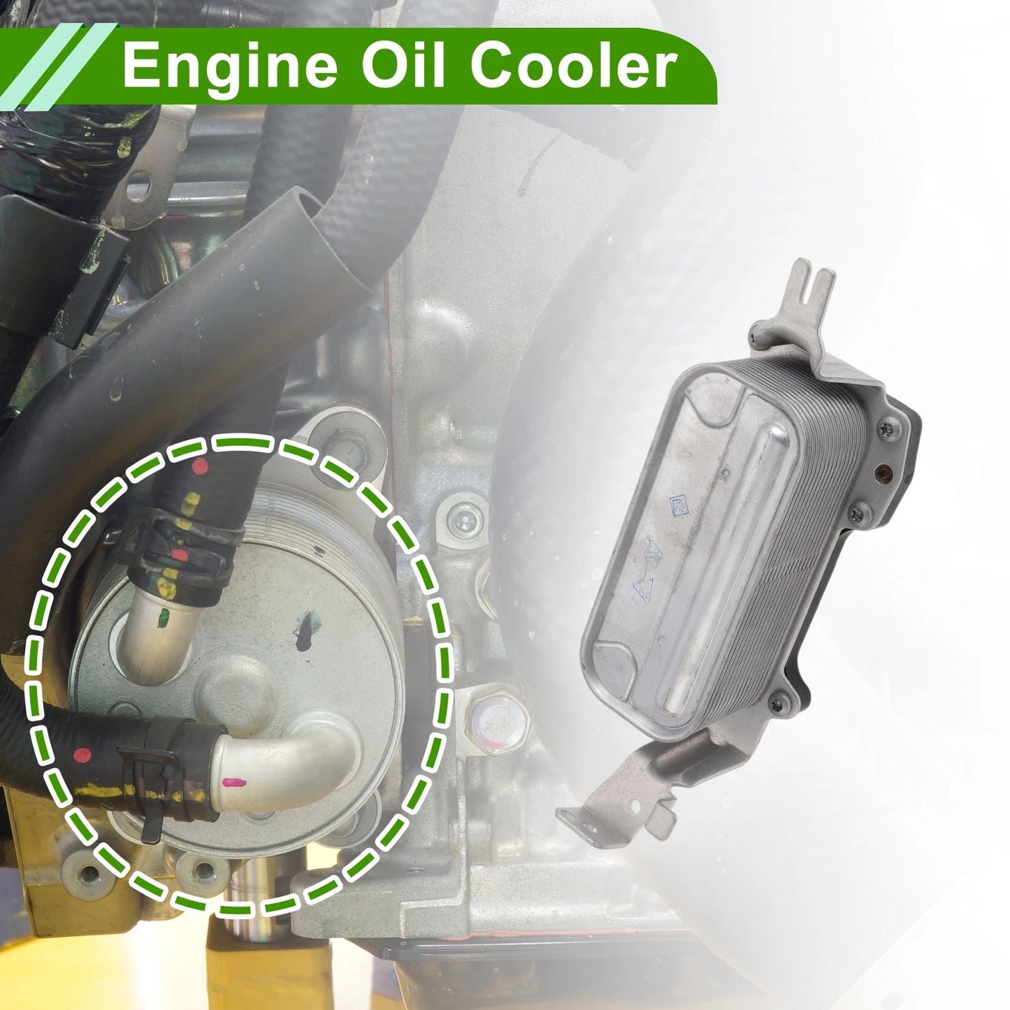 Engine Oil Cooler for BMW 550i (2009–2016) No. 17217638580