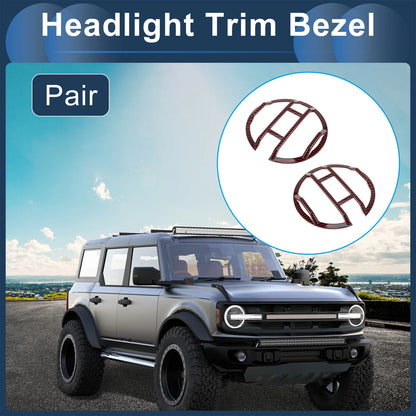 1 Pair Front Left Headlights