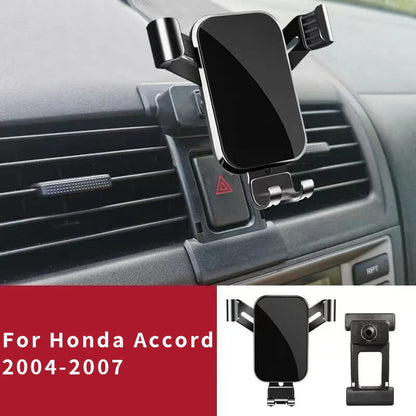 Dashboard Air Vent Mount Clip Gravity Phone Holder for Honda Accord (2004–2007)