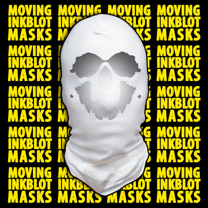 Rorschach Moving Inkblot Masks for Halloween Costume