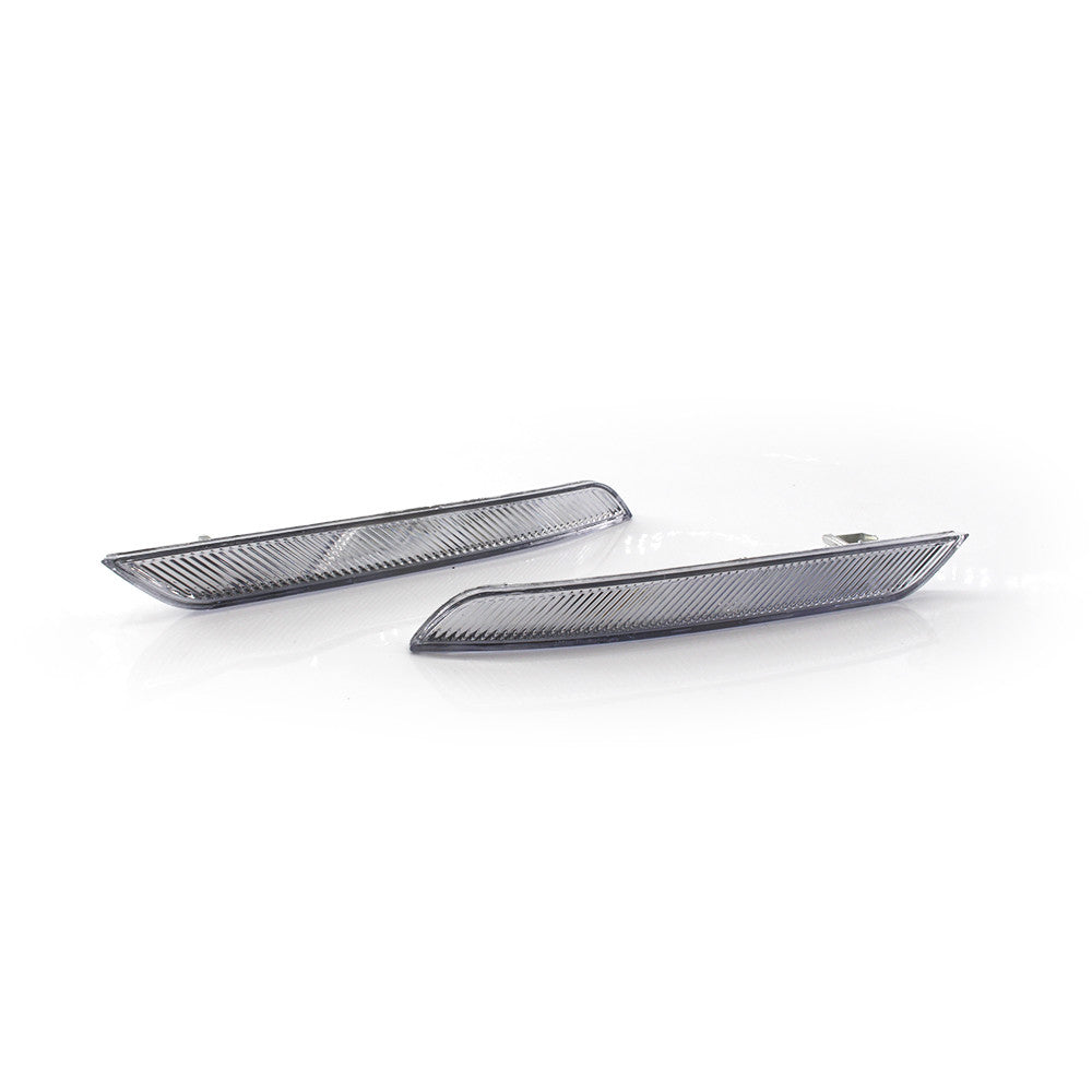 Pair Clear White Side Marker Reflectors for BMW X6 (2007–2014)