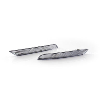 Pair Clear White Side Marker Reflectors for BMW X6 (2007–2014)