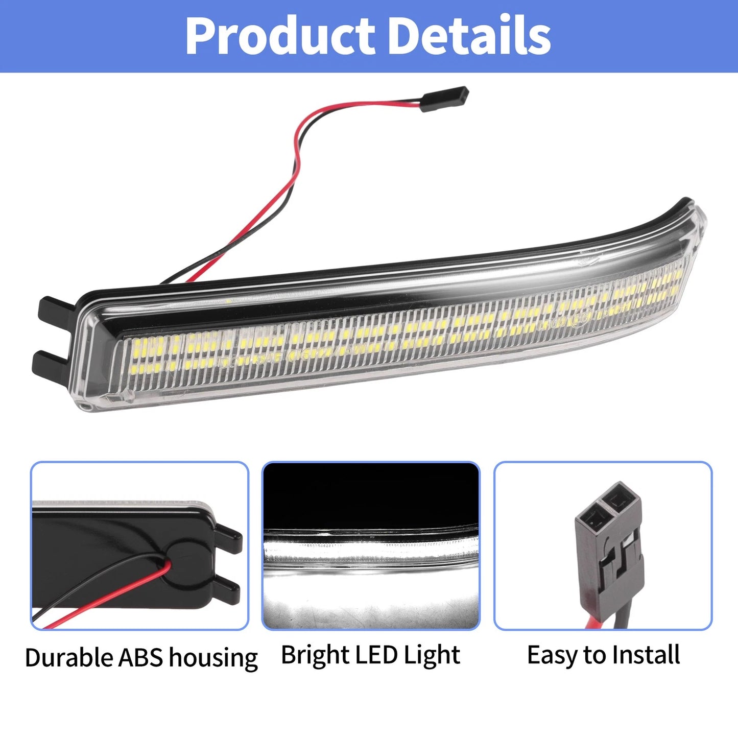LED Mirror Turn Signal Light for Ford F-150 (2011–2015) No. 9L3Z17E748BA