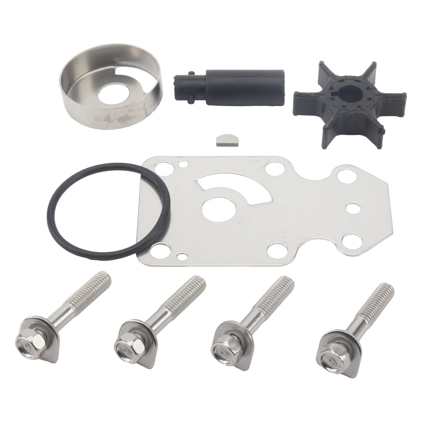 Water Pump Repair Kit for Yamaha 4-Stroke 6-9.9 HP Outboard (1990–2023)
