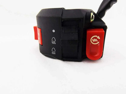 ATV QUAD BUGGY 6 PIN HEADLIGHT STOP START KILL SWITCH BLOCK ASSEMBLY