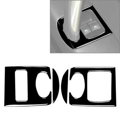 Door Window Lift Switch Panel Cover for Audi TT TTS TTRS (2008-2014) Black