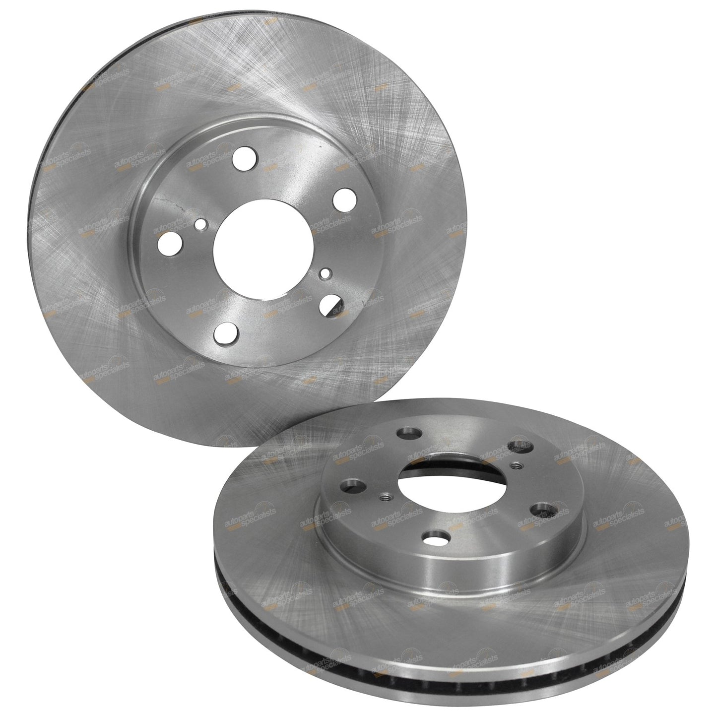 2 Front Disc Brake Rotors for Toyota RAV4 (2000–2005)