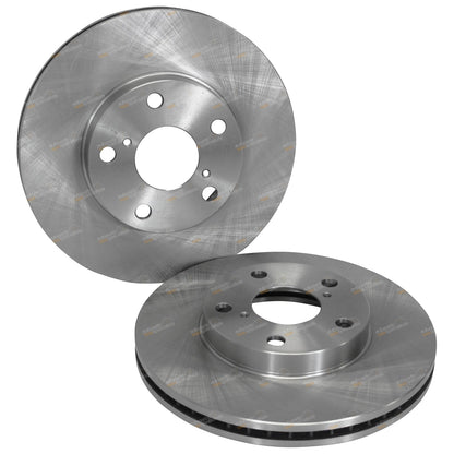2 Front Disc Brake Rotors for Toyota RAV4 (2000–2005)