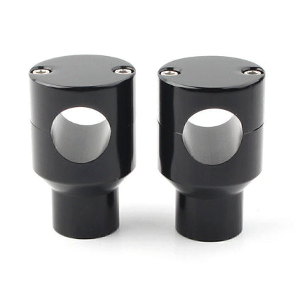 1" Handlebar Mount Adapter Risers for Honda Harley Motorcycle