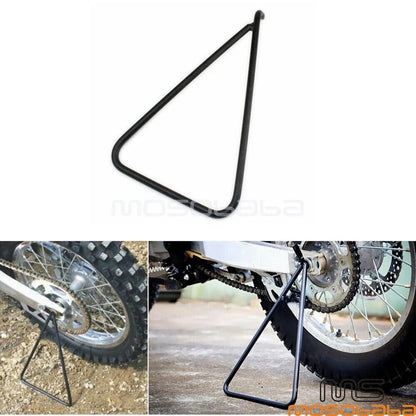 Black Triangle Stand Side Kickstand for Honda Yamaha Kawasaki