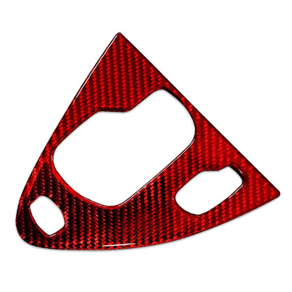 Gear Shift Panel Cover Trim for BMW 6 Series E63 E64 (2004–2010) Red RHD