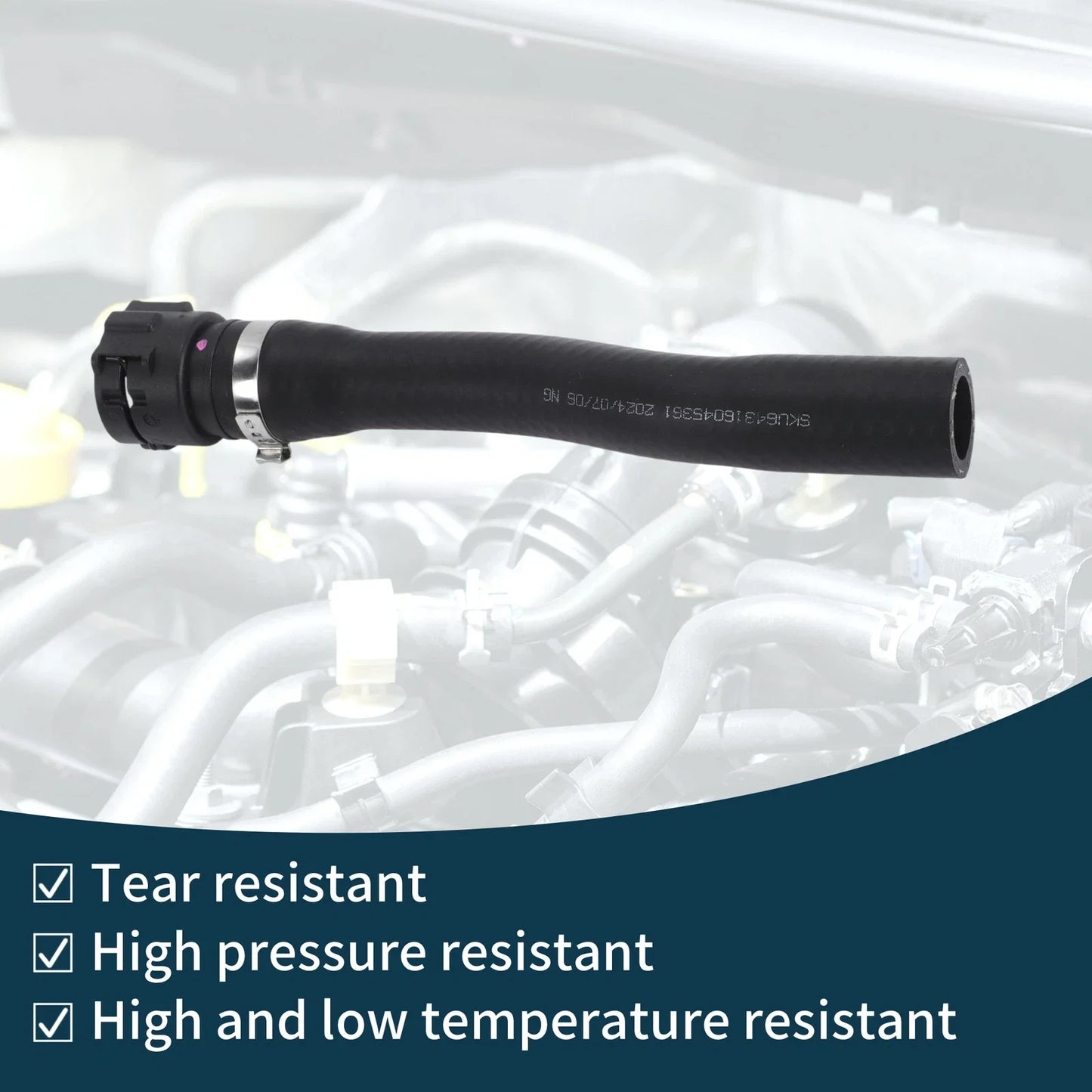 Radiator Hose for BMW X5 E70 xDrive35d 3.0L Diesel (2014-2018)