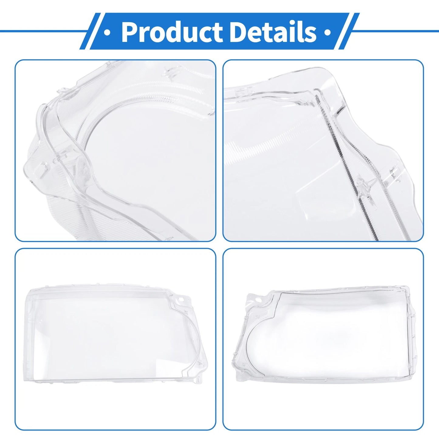 1 Pcs Front Right Headlight Lens Cover for Land Rover Discovery 4 (10-13)