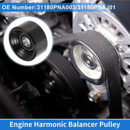 Drive Belt Idler Pulley for Acura TSX (2004–2014)