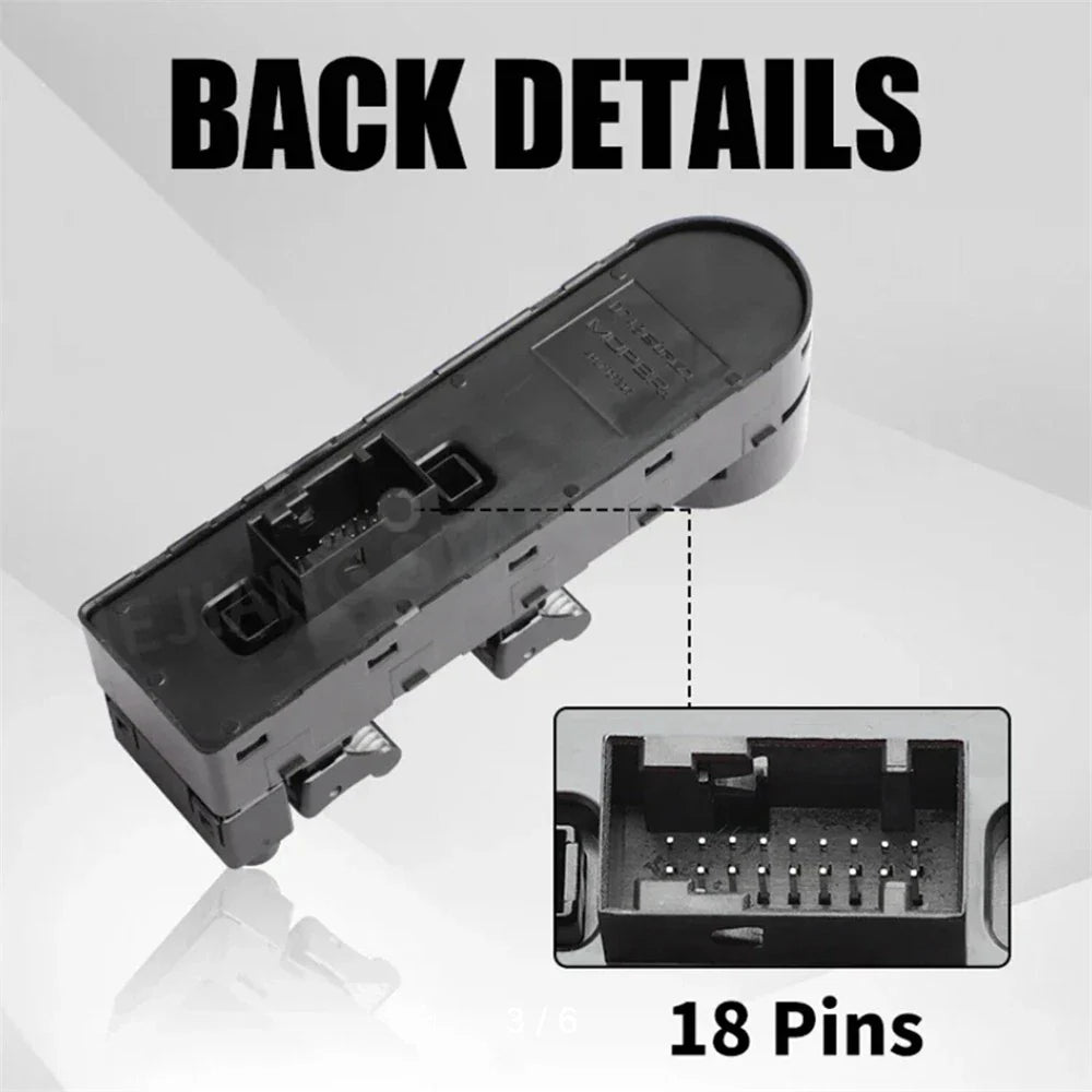 Power Window Switch for Jeep Renegade Liberty (2016-2023)