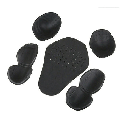 Protectors / 5Pcs / Black Elbow & Shoulder Protectors for Motorcycle