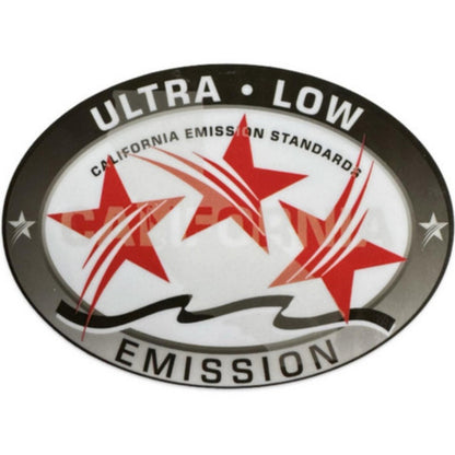 2X Ultra Low Emission Outboard Graphic Sticker Decal for California (DOT)