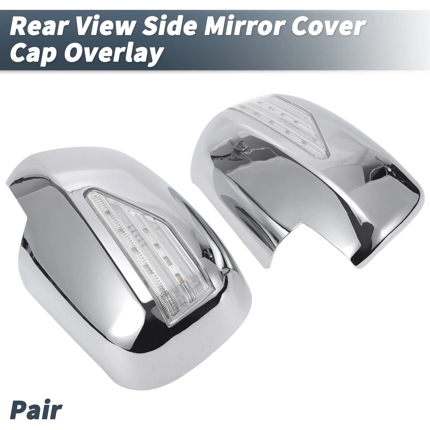 Rearview Mirror Cover Overlay Chrome Plated for Lexus RX330 RX300 (2003)