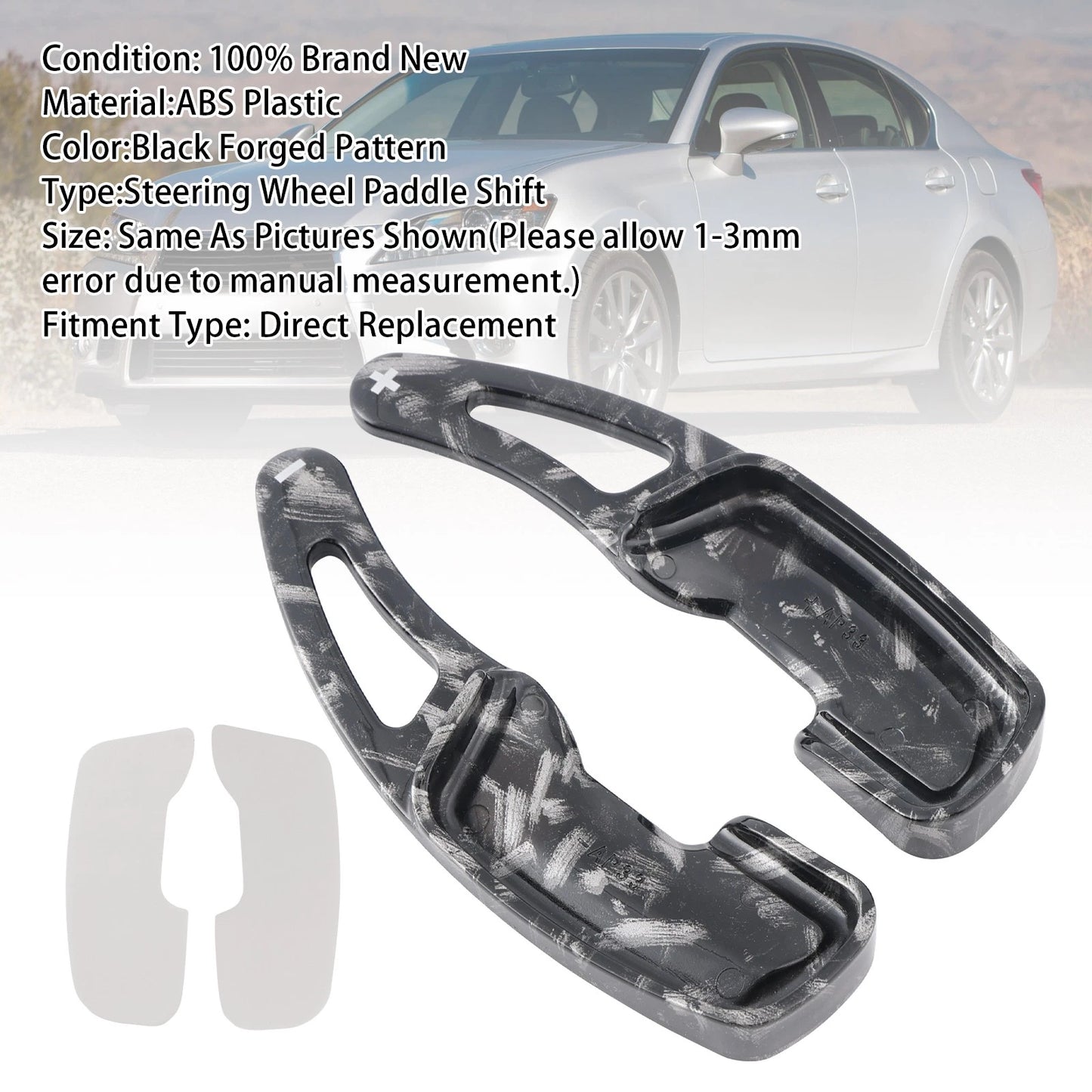 Shift Paddles for Honda CR-V Accord (2013–2022) Aluminum Black