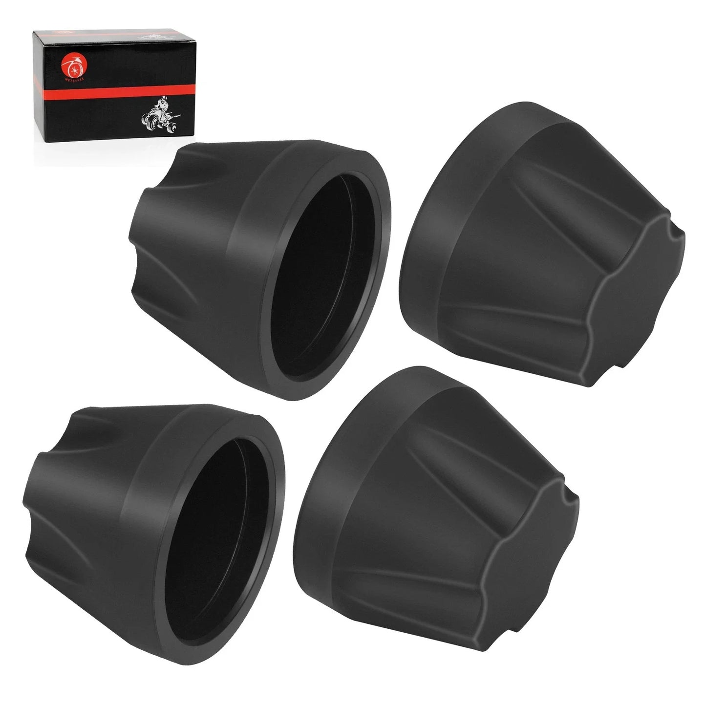 Set of 4 Wheel Hub Caps for Yamaha Big Bear 250/350