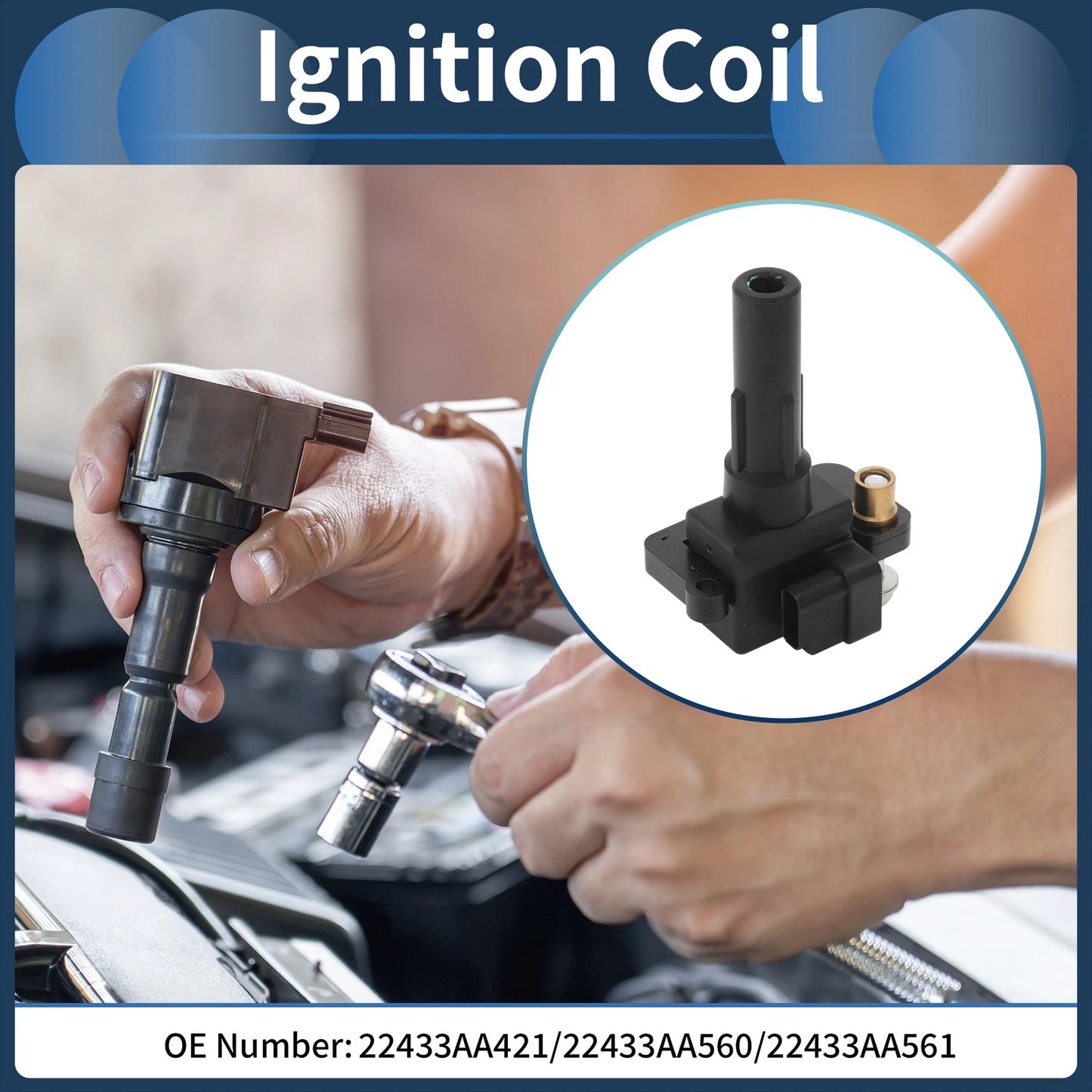 Ignition Coil Pack No. 22433AA421 for Subaru Impreza WRX (2002–2003)