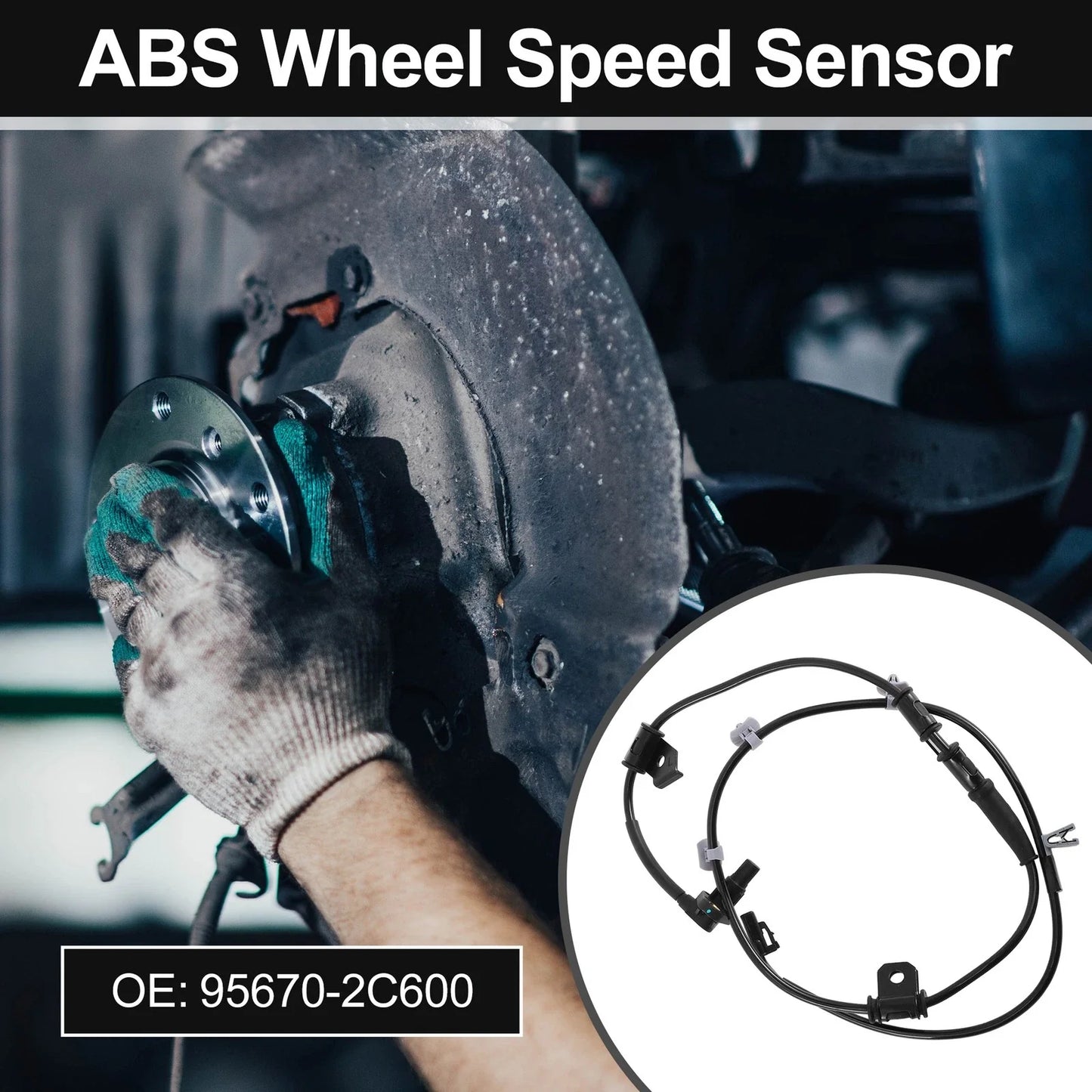 ABS Wheel Speed Sensor for Hyundai Tiburon (2005-2008)