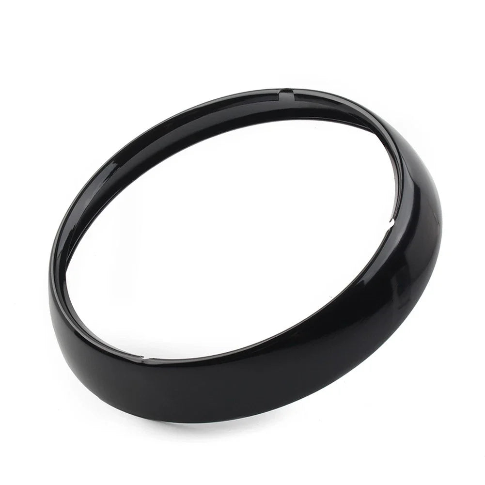 7" Headlight Trim Ring Visor Light Cover for Harley Touring Electra Street Glide