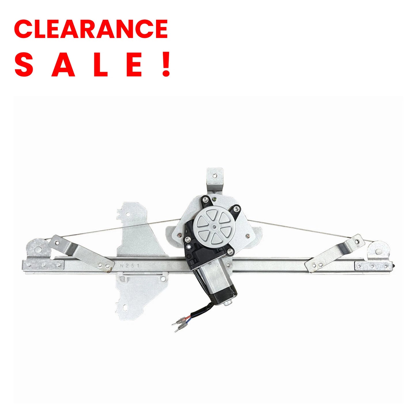 Front Left Window Regulator with Motor for Nissan Qashqai (2014–2021)