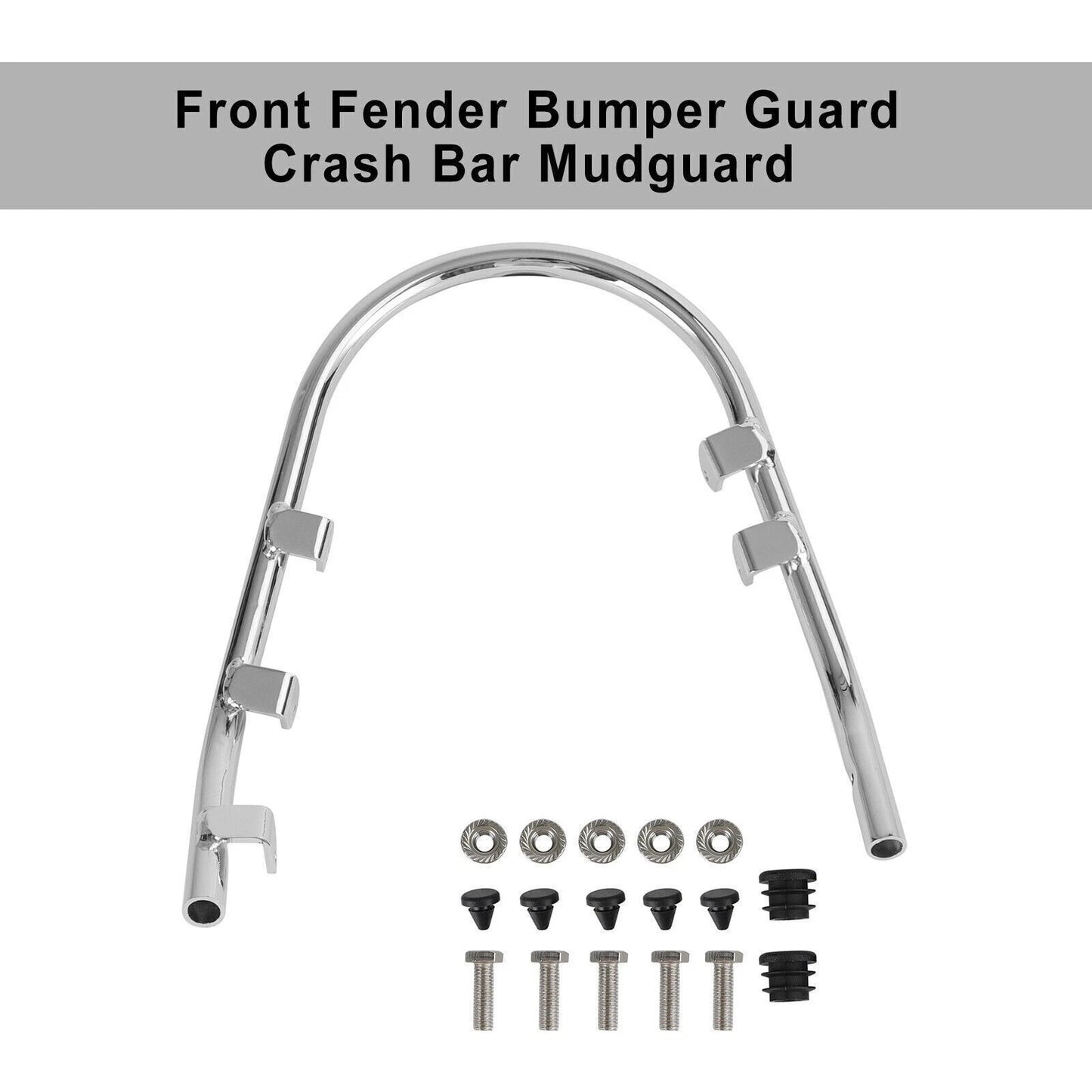 Front mudguard bumper crash bar for Vespa Sprint Primavera 125 150 (2014–2023)