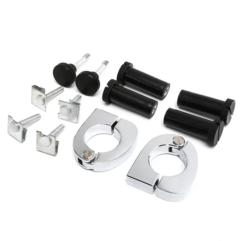 Vented Fairing Mounting Hardware Clamps for Harley Road King (1983-2013)