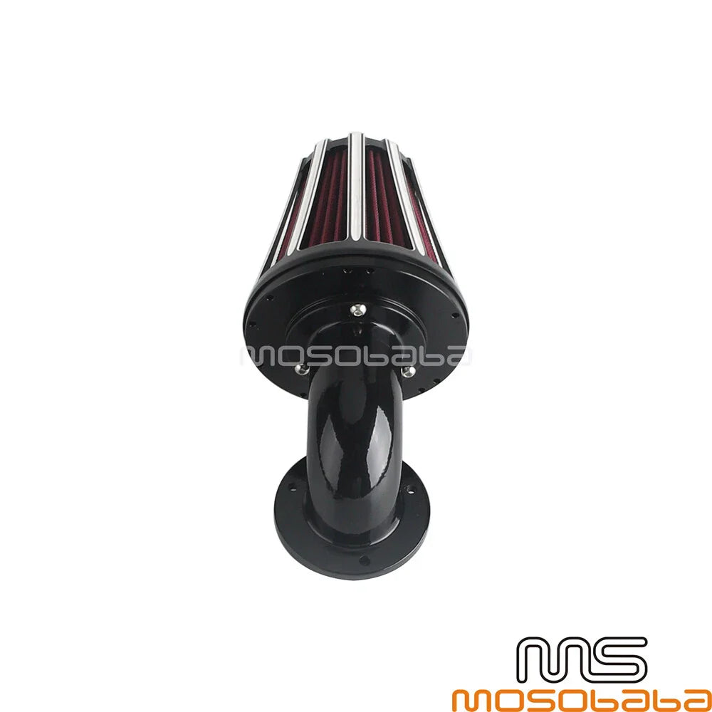 Black Air Filter Cleaner Intake Kit for Harley Sportster XL (2007-2012)