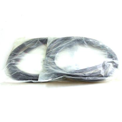 Set of 2 Front Door Weatherstrips for Nissan Datsun 120Y B210 (1974–1977)