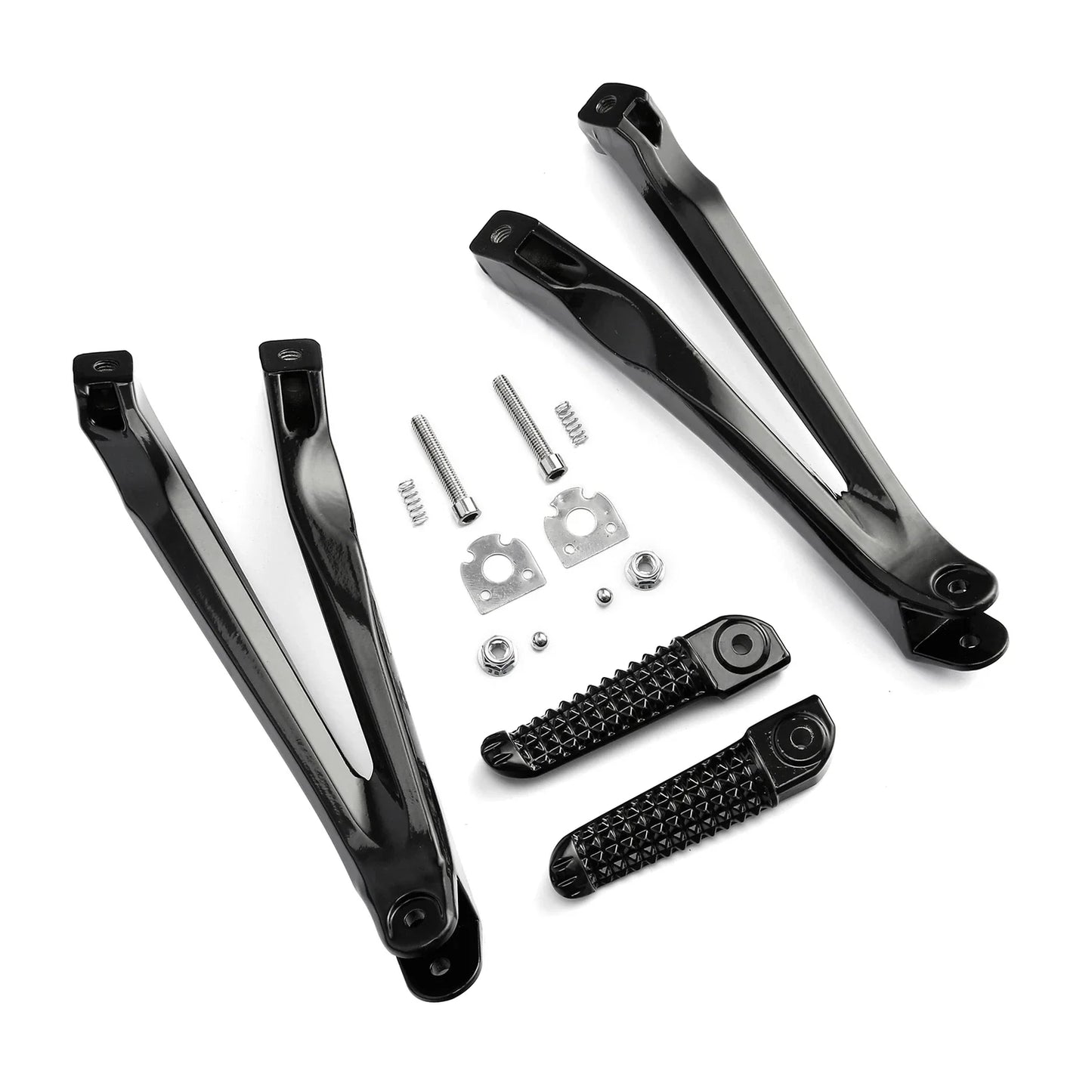 Black Foot Pegs Bracket for Yamaha YZF-R1 (2004 - 2008)