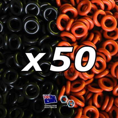 Set of 50 Fuel Injector O-Rings for Ford Holden (Various Years)