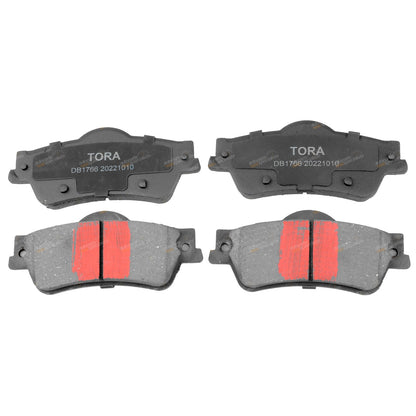 Set of 4 Rear Disc Brake Pads for VE Commodore (2006–2017)