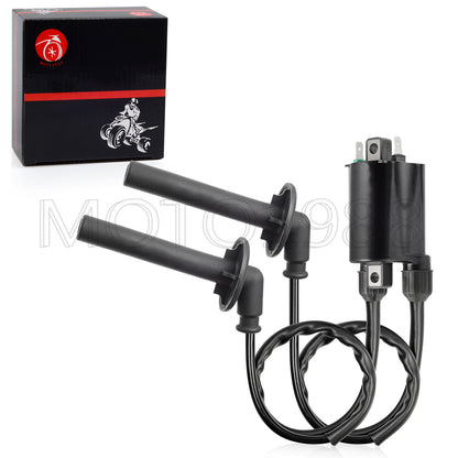2X Ignition Coil with Spark Plug Cap for Honda Magna 750 (1994–2003)