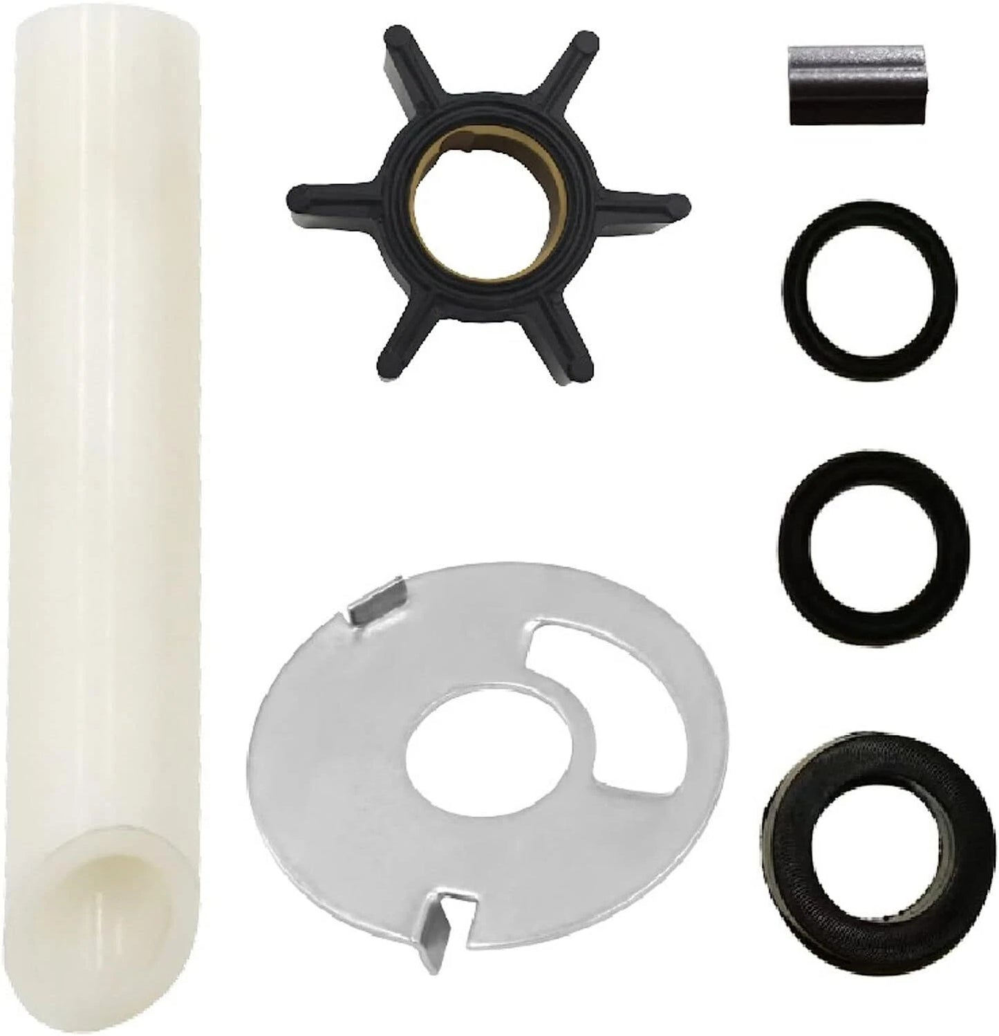 Water Pump Impeller Kit for Mercury Outboard (4-9.8 HP)
