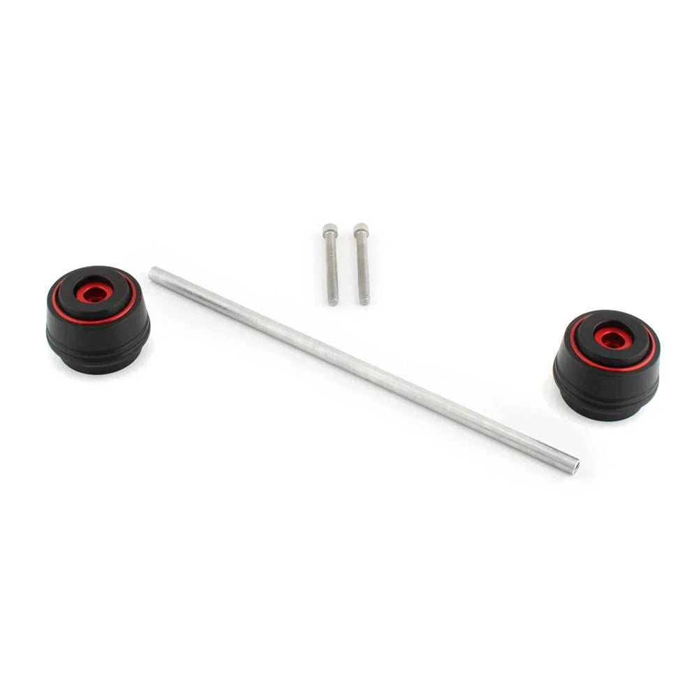 Front Wheel Axle Fork Slider Crash Protector for Zontes Shengshi 368 D E M (N/A)