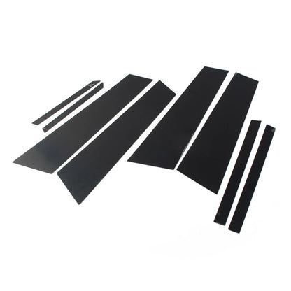 8X Window Pillar Post Cover Trim Bright Black for BMW X2 F39 (2018–2021)